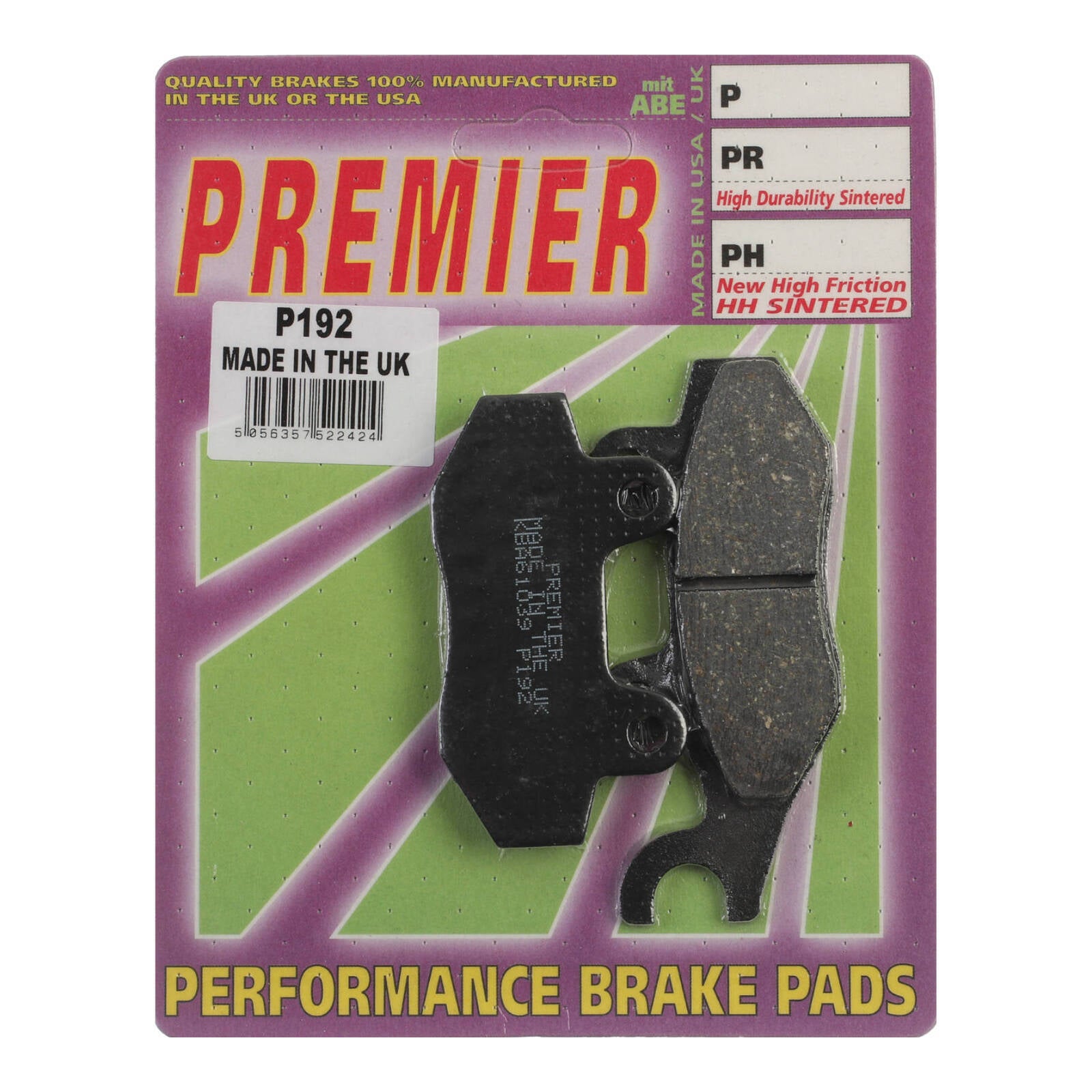 Premier Brake Pads with Multiple Variant options