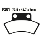 Premier Brake Pads P Organic Standard