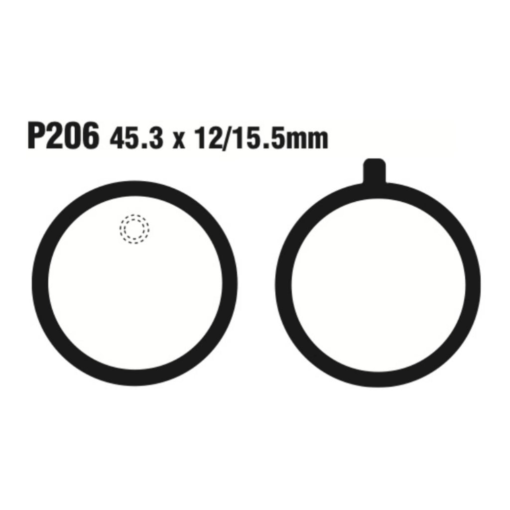 Premier Brake Pads P Organic Standard