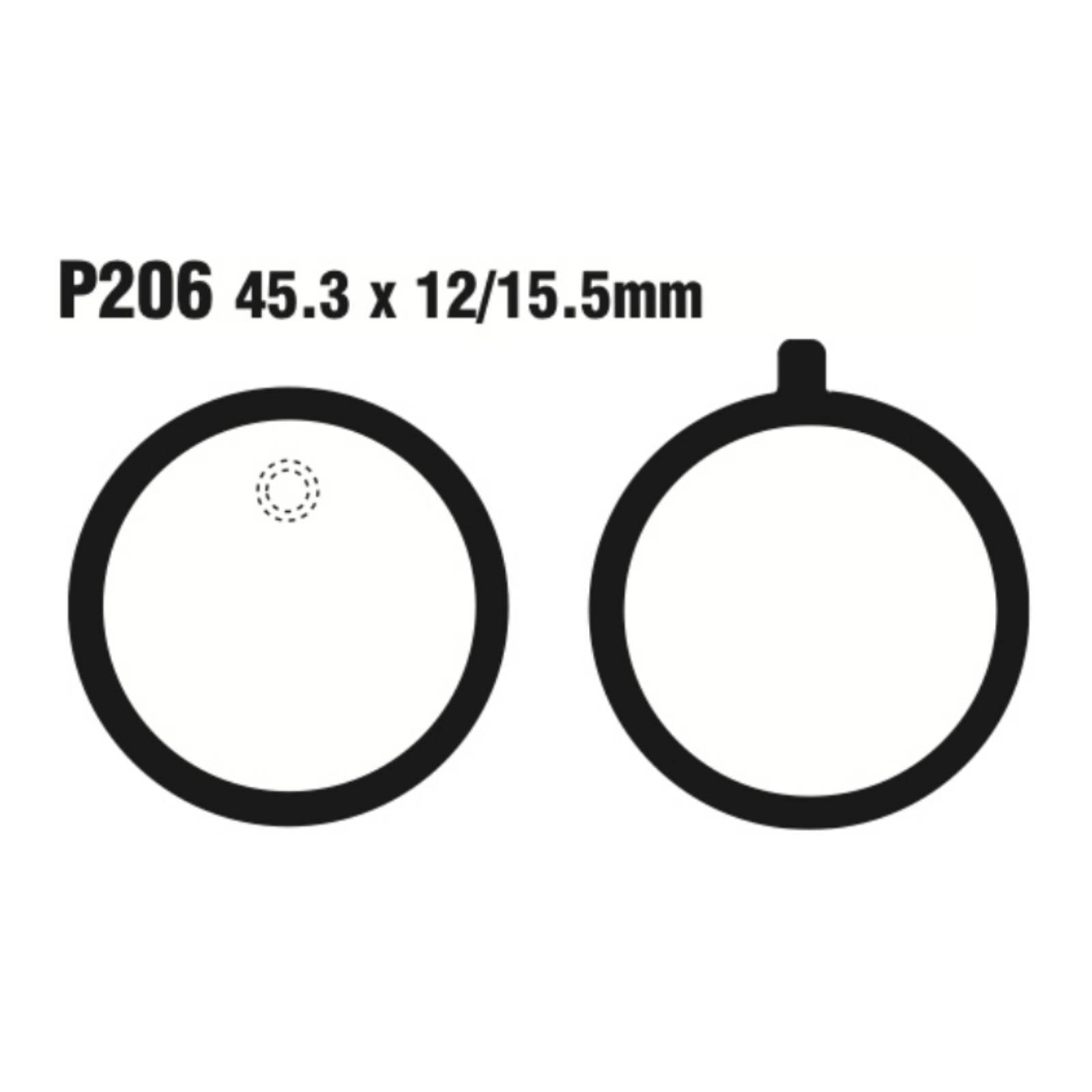 Premier Brake Pads P Organic Standard