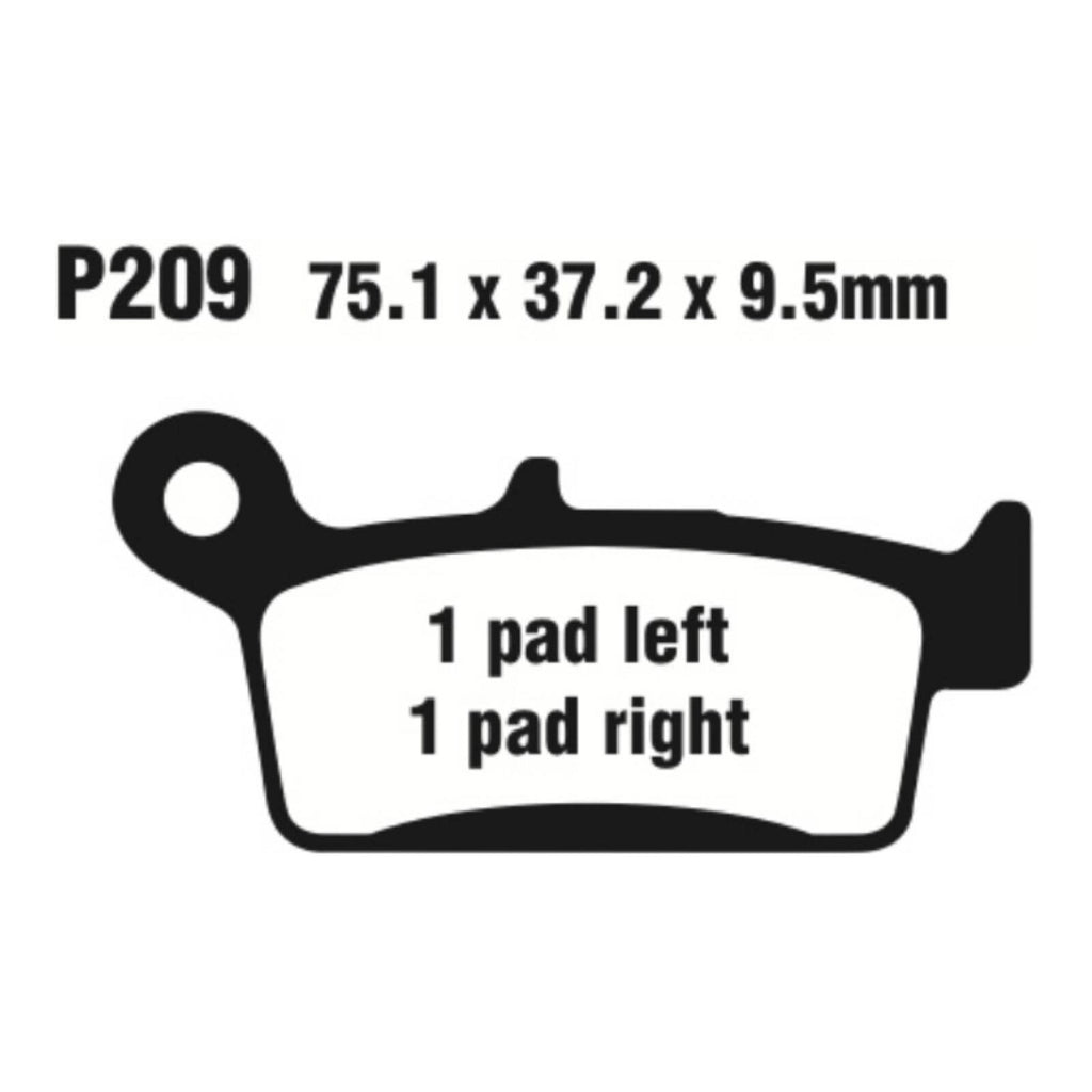 Premier Brake Pads P Organic Standard
