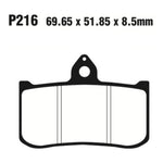 Premier Brake Pads P Organic Standard