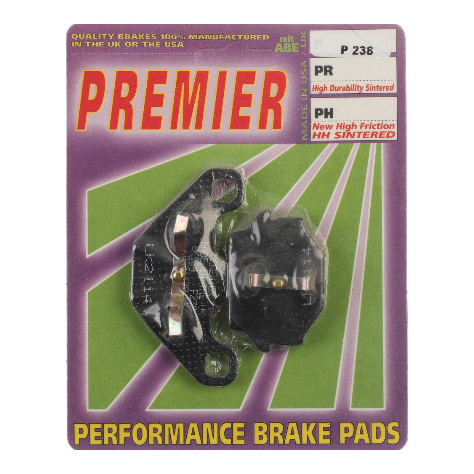 Premier Brake Pads P Organic Standard