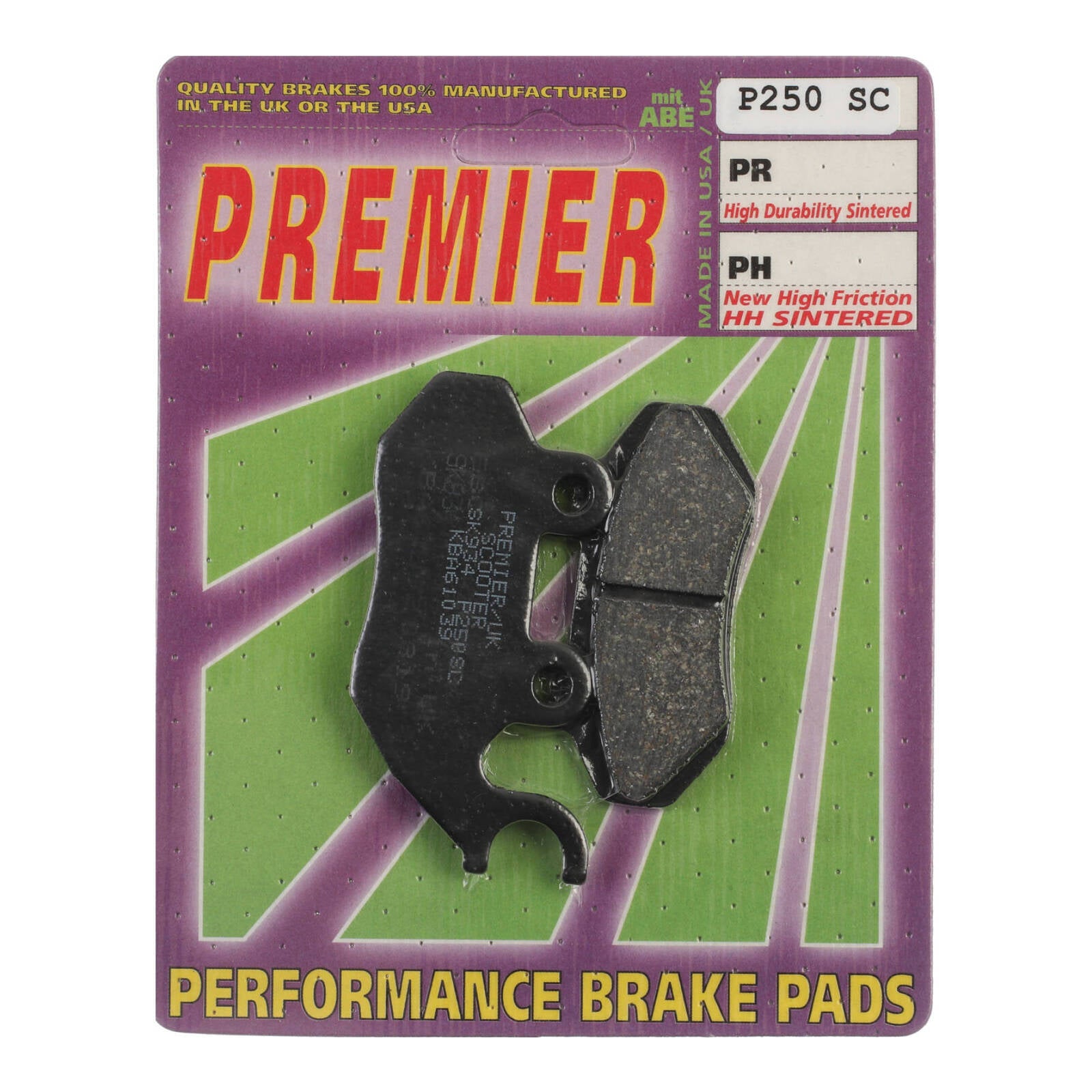Premier Brake Pads P Organic Standard