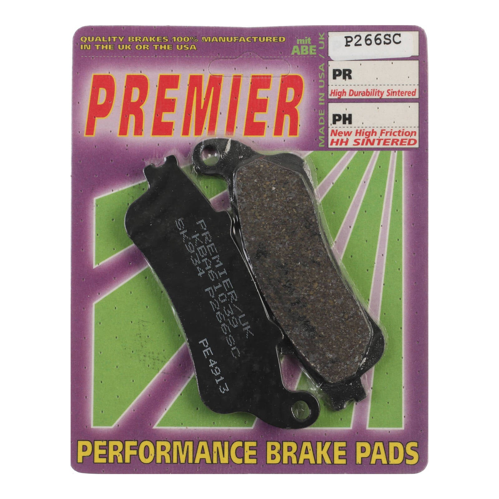 Premier Brake Pads with Multiple Variant options