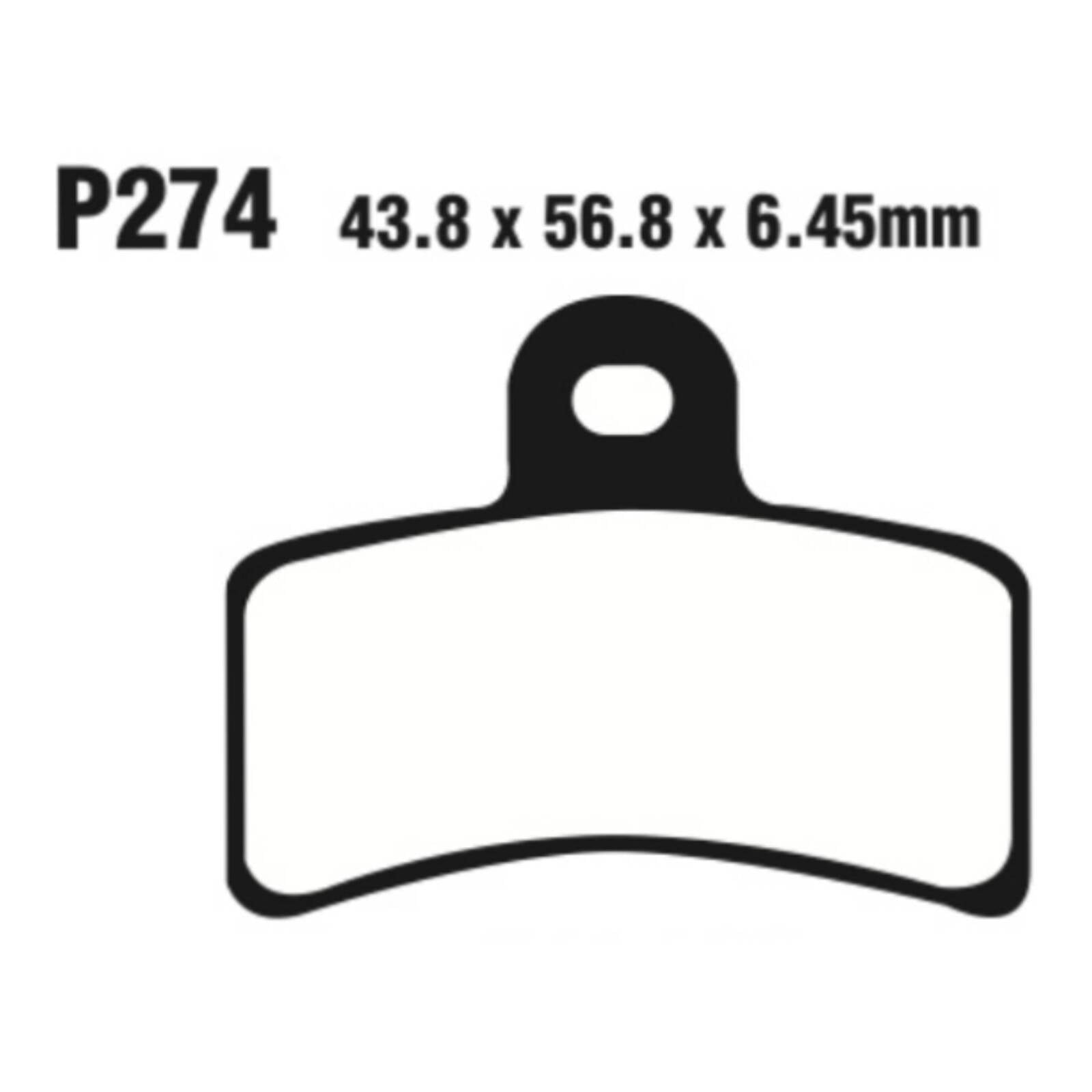 Premier Brake Pads P Organic Standard