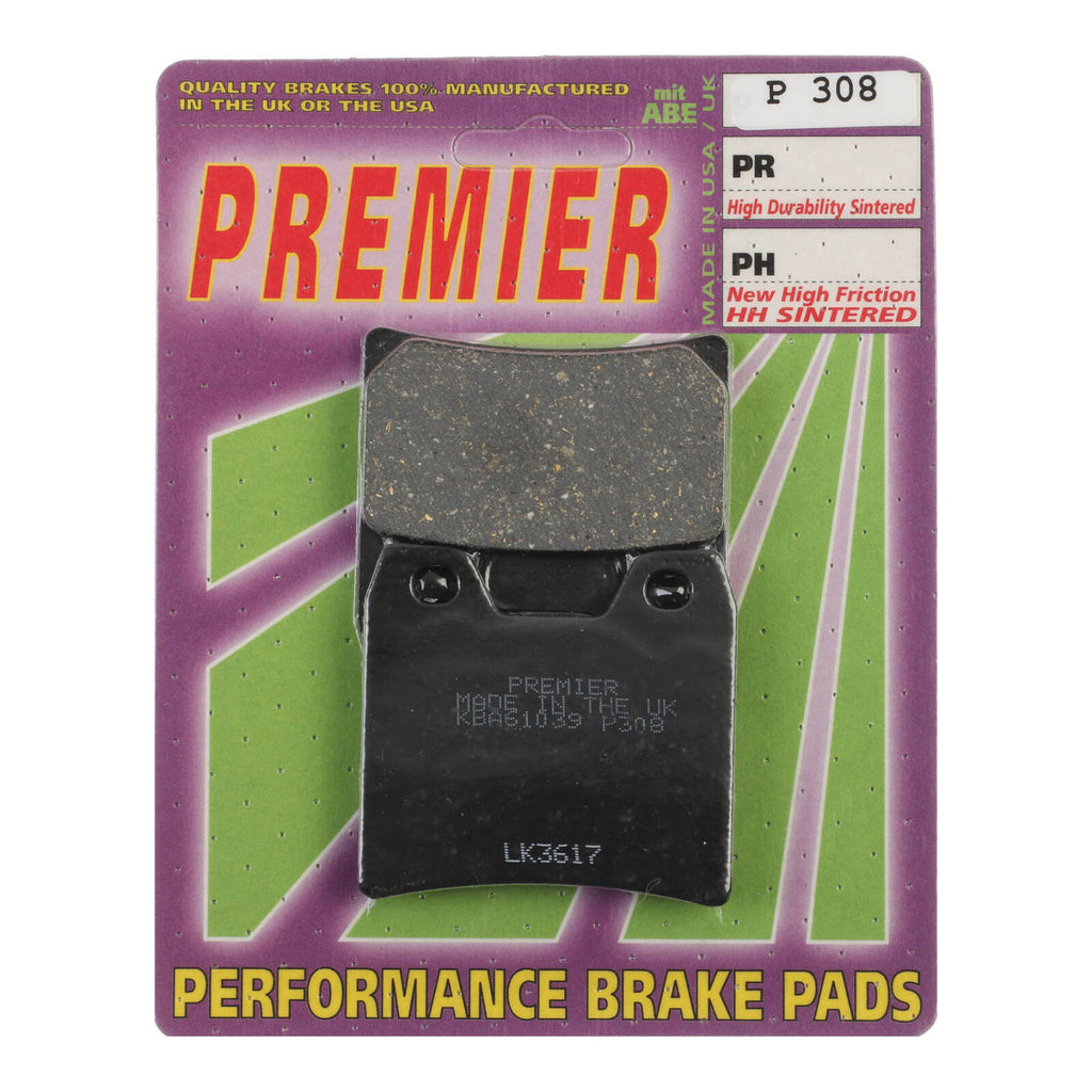Premier Brake Pads P Organic Standard