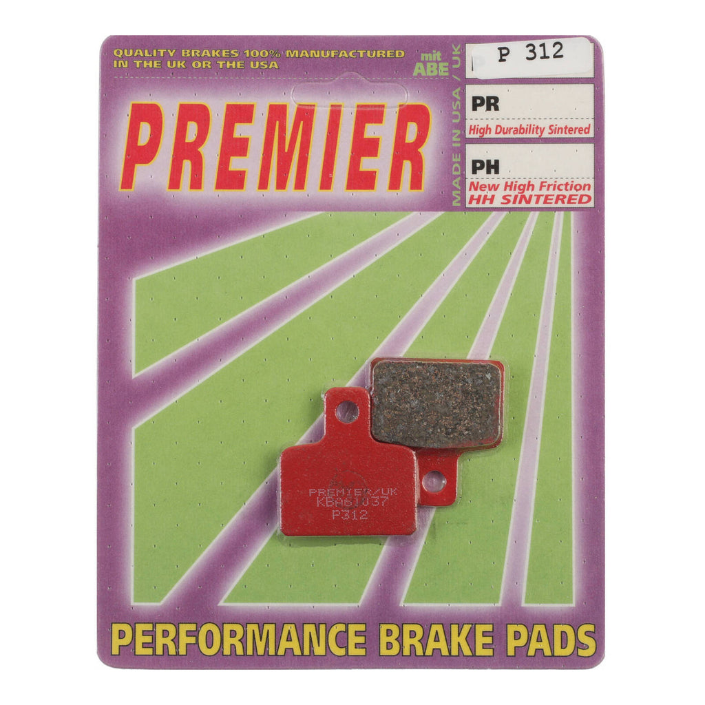 Premier Brake Pads P Organic Standard