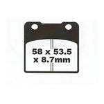 Premier Brake Pads P Organic Standard