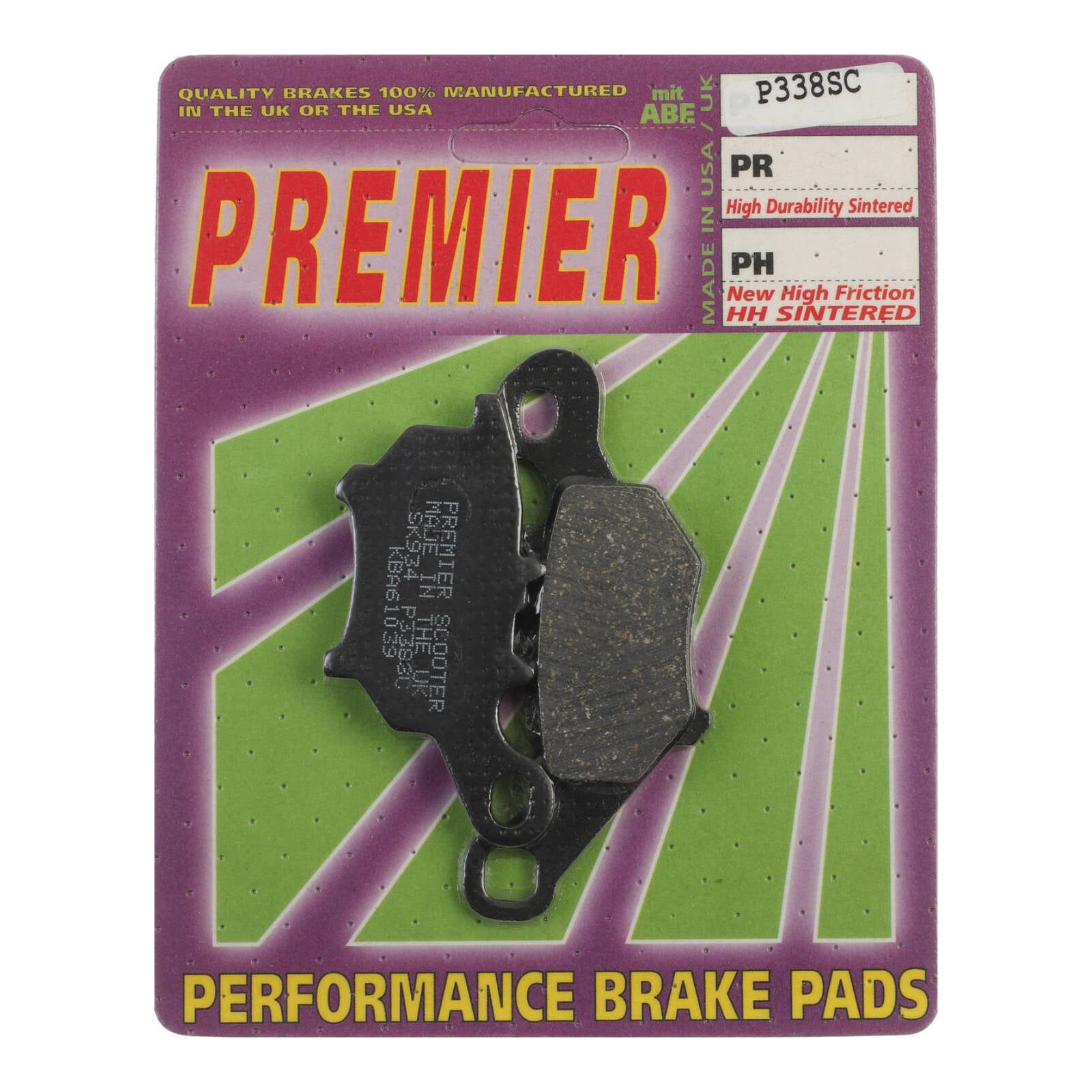 Premier Brake Pads P Organic Standard