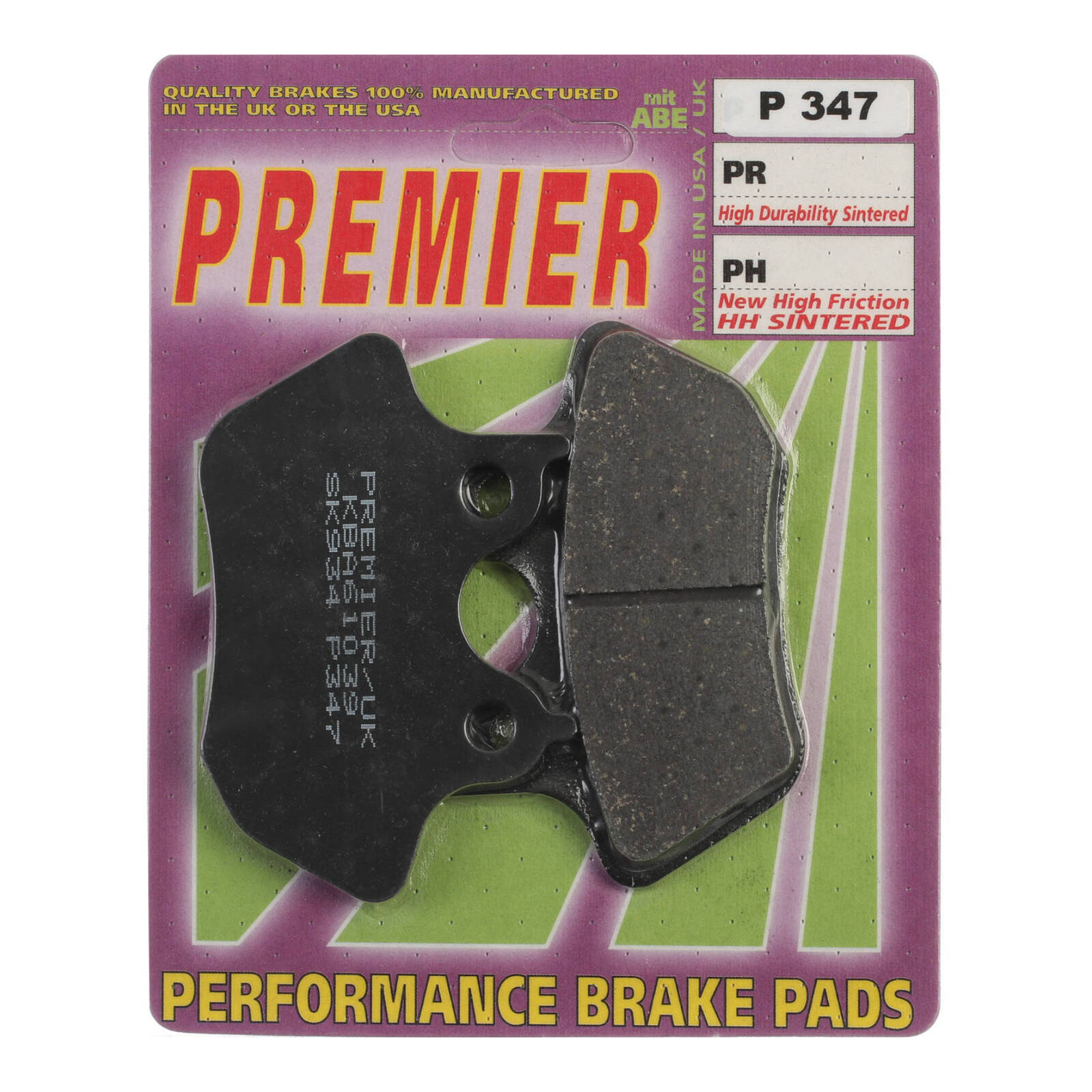 Premier Brake Pads P Organic Standard
