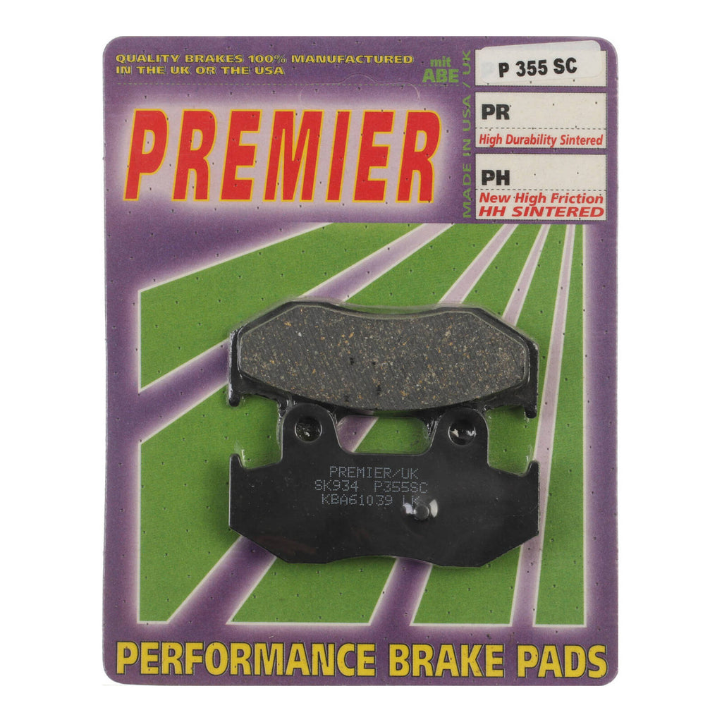 Premier Brake Pads P Organic Standard