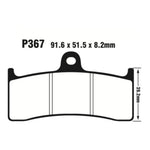 Premier Brake Pads P Organic Standard