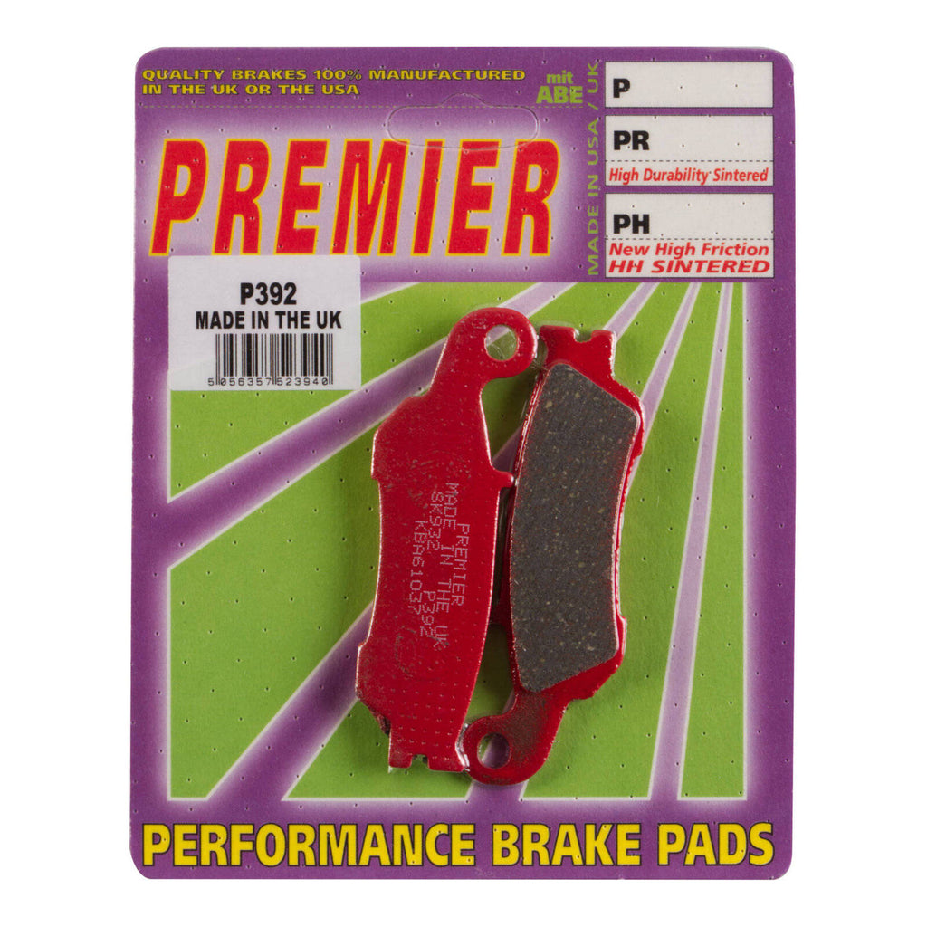 Premier Brake Pads P Organic Standard