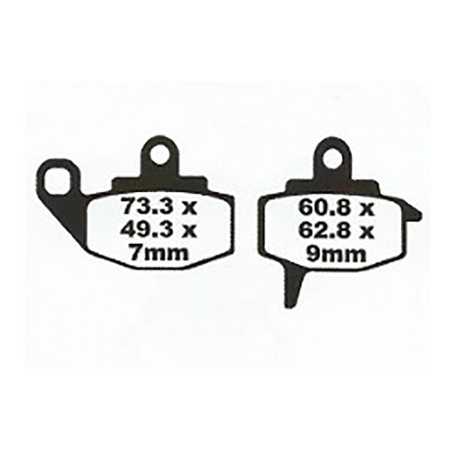 Premier Brake Pads P Organic Standard