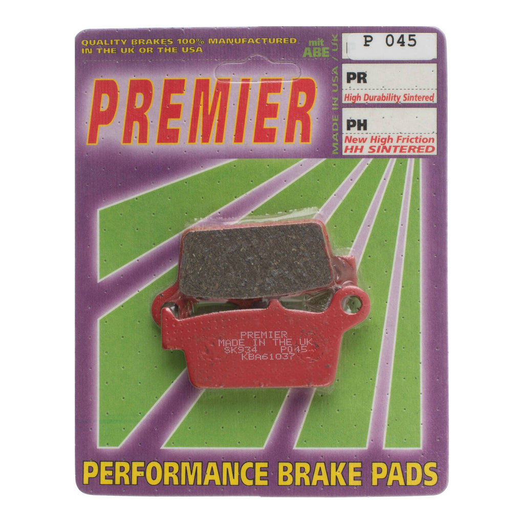 Premier Brake Pads P Organic Standard