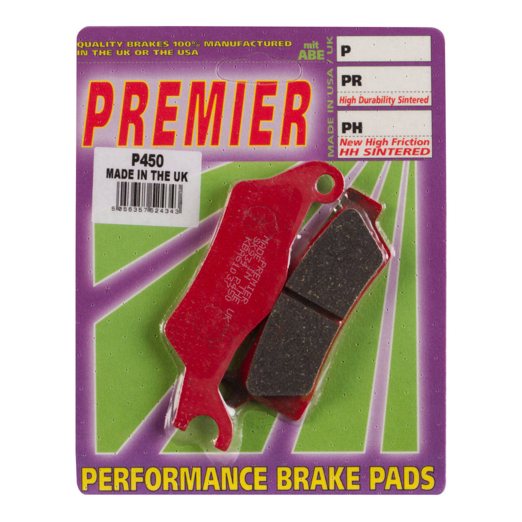 Premier Brake Pads P Organic Standard