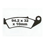 Premier Brake Pads P Organic Standard