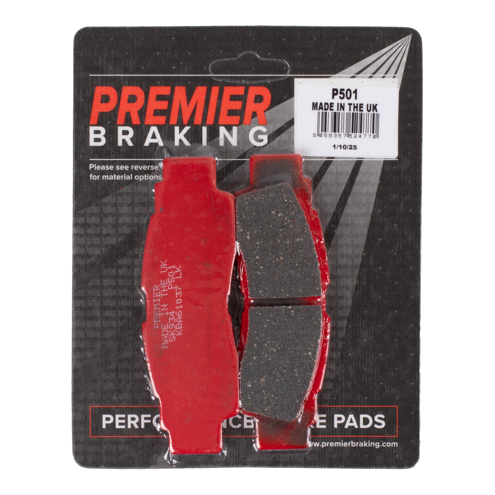 Premier Brake Pads with Multiple Variant options