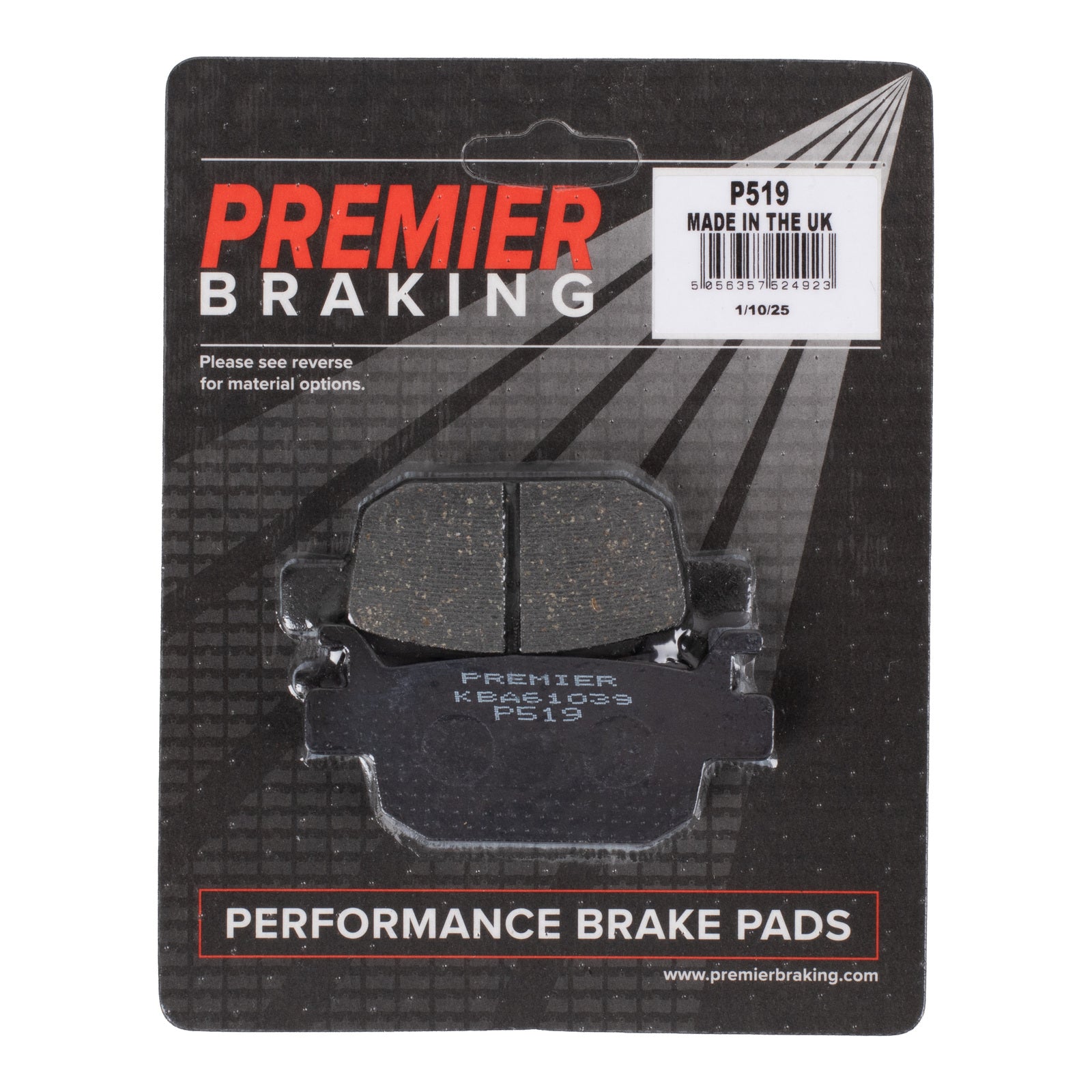Premier Brake Pads with Multiple Variant options