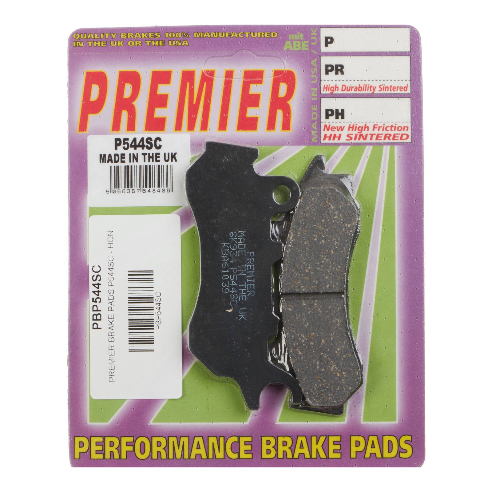 Premier Brake Pads P Sc Organic Scooter