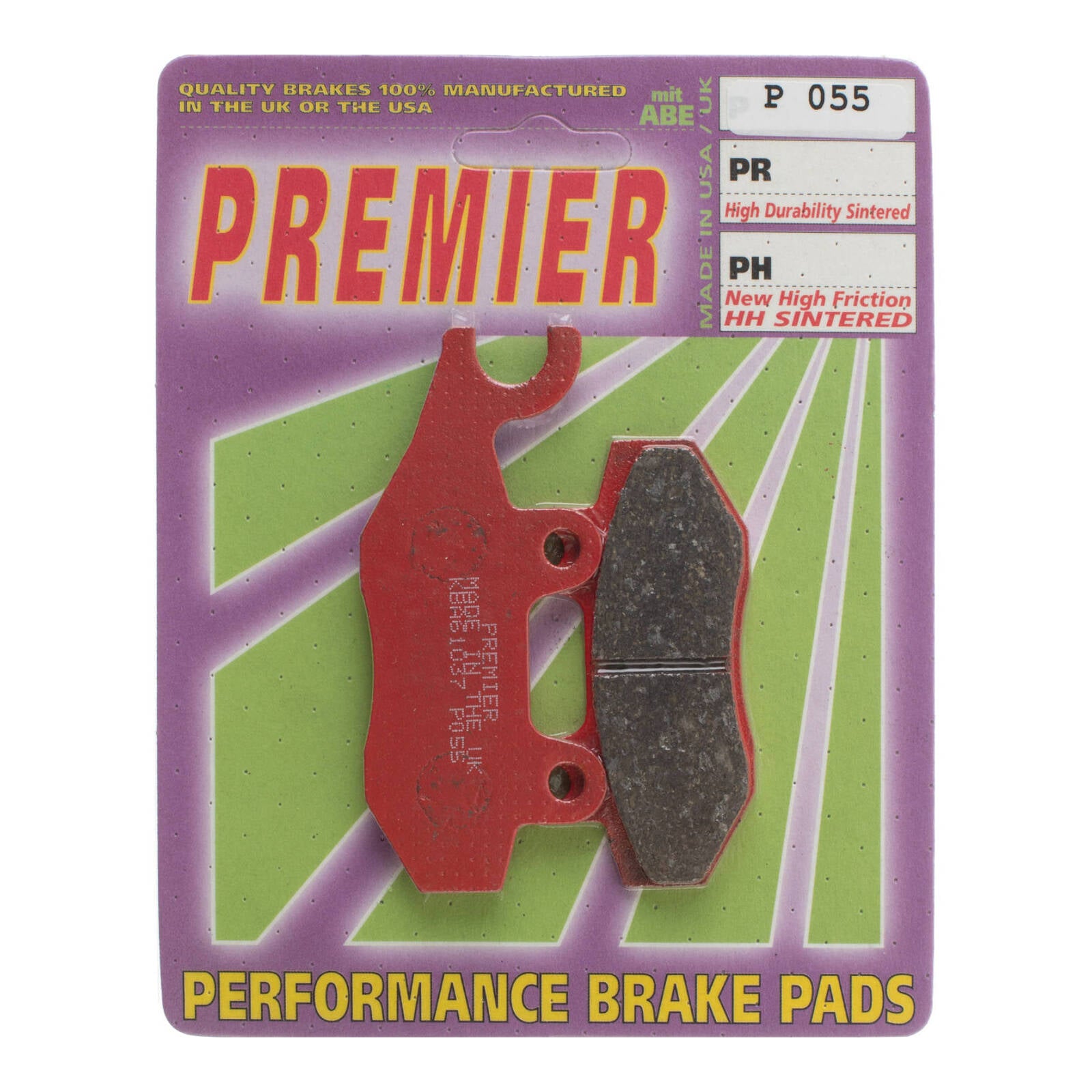 Premier Brake Pads P Organic Standard