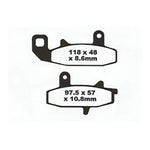 Premier Brake Pads P Organic Standard