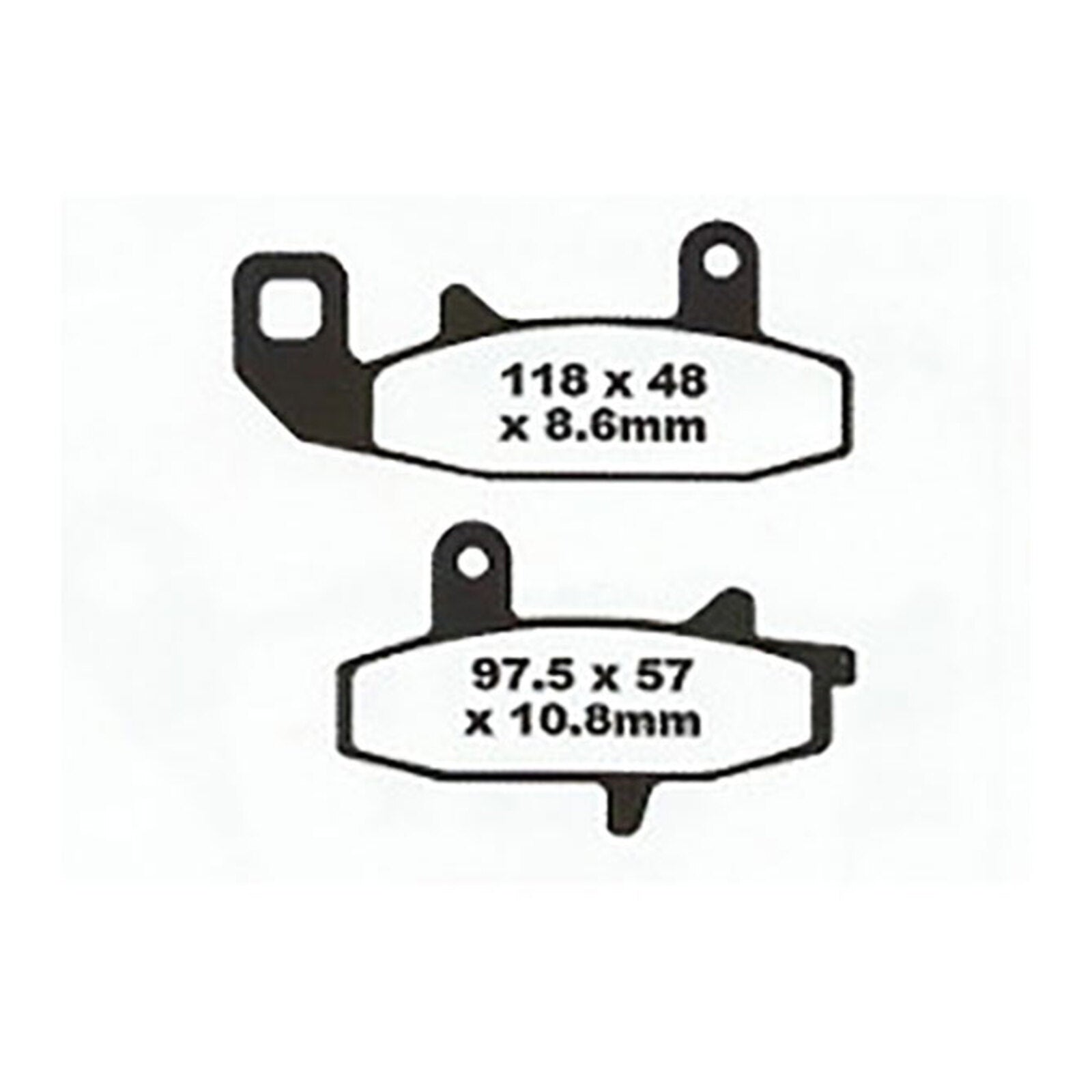 Premier Brake Pads P Organic Standard