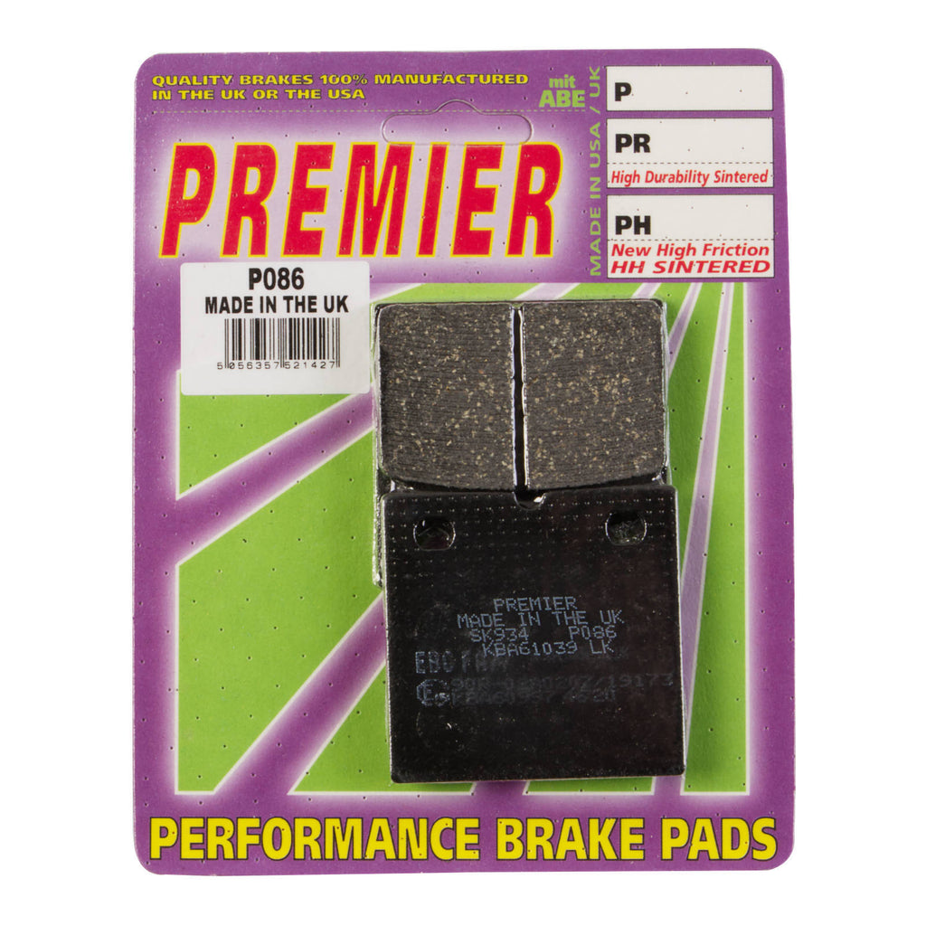 Premier Brake Pads P Organic Standard