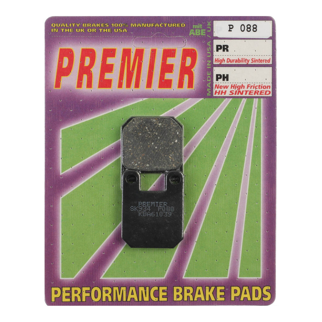 Premier Brake Pads P Organic Standard