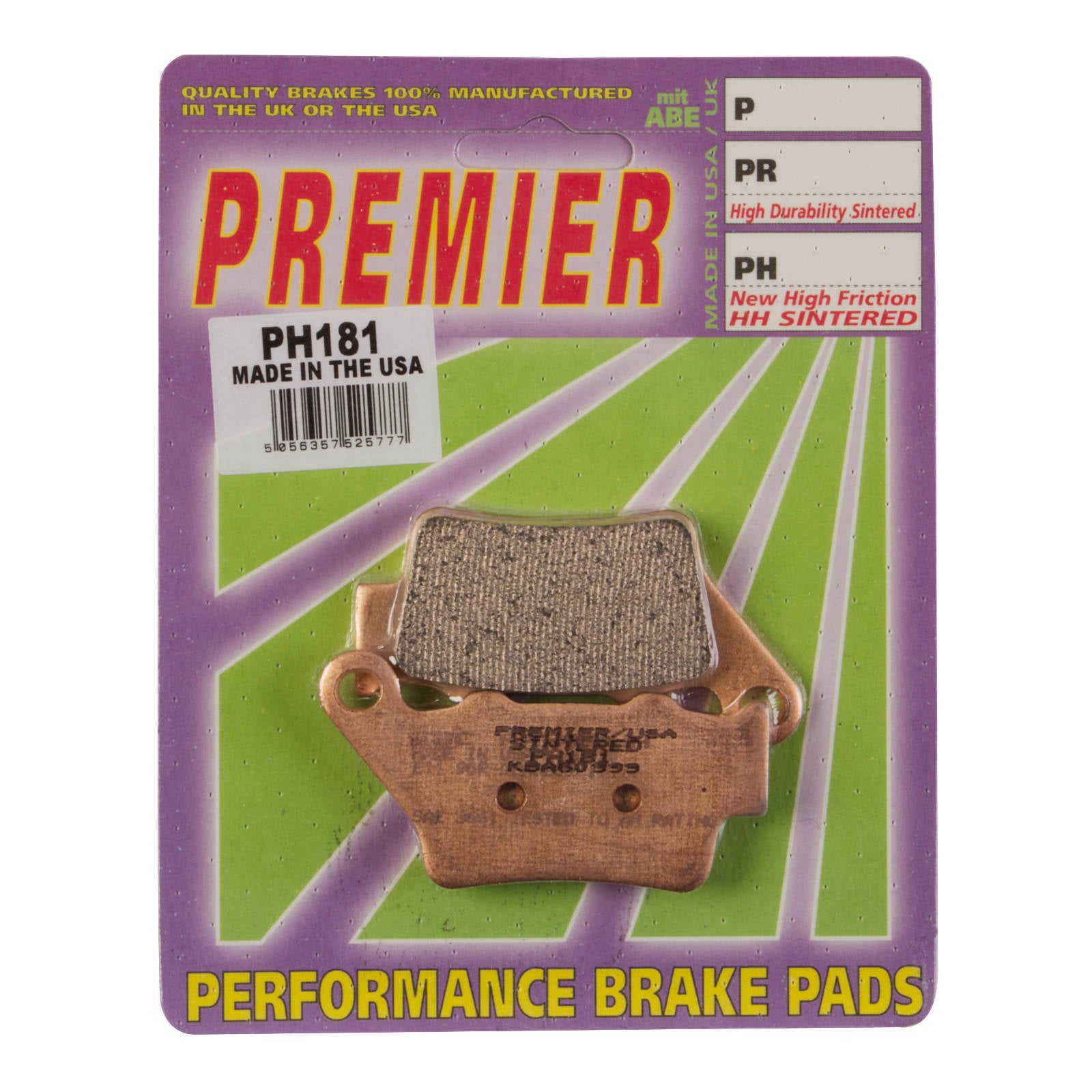Premier Brake Pads PH Street Sintered