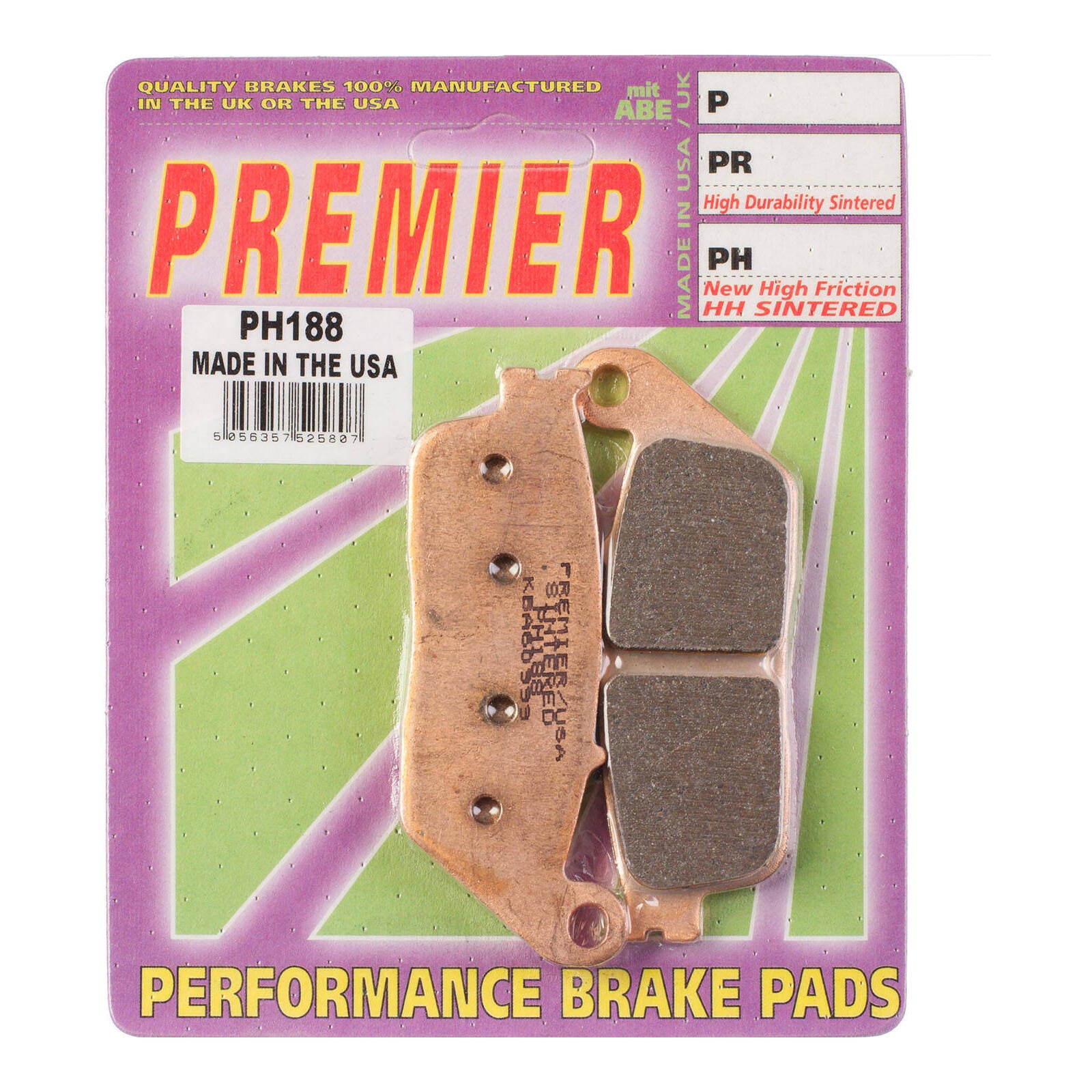 Premier Brake Pads PH Street Sintered