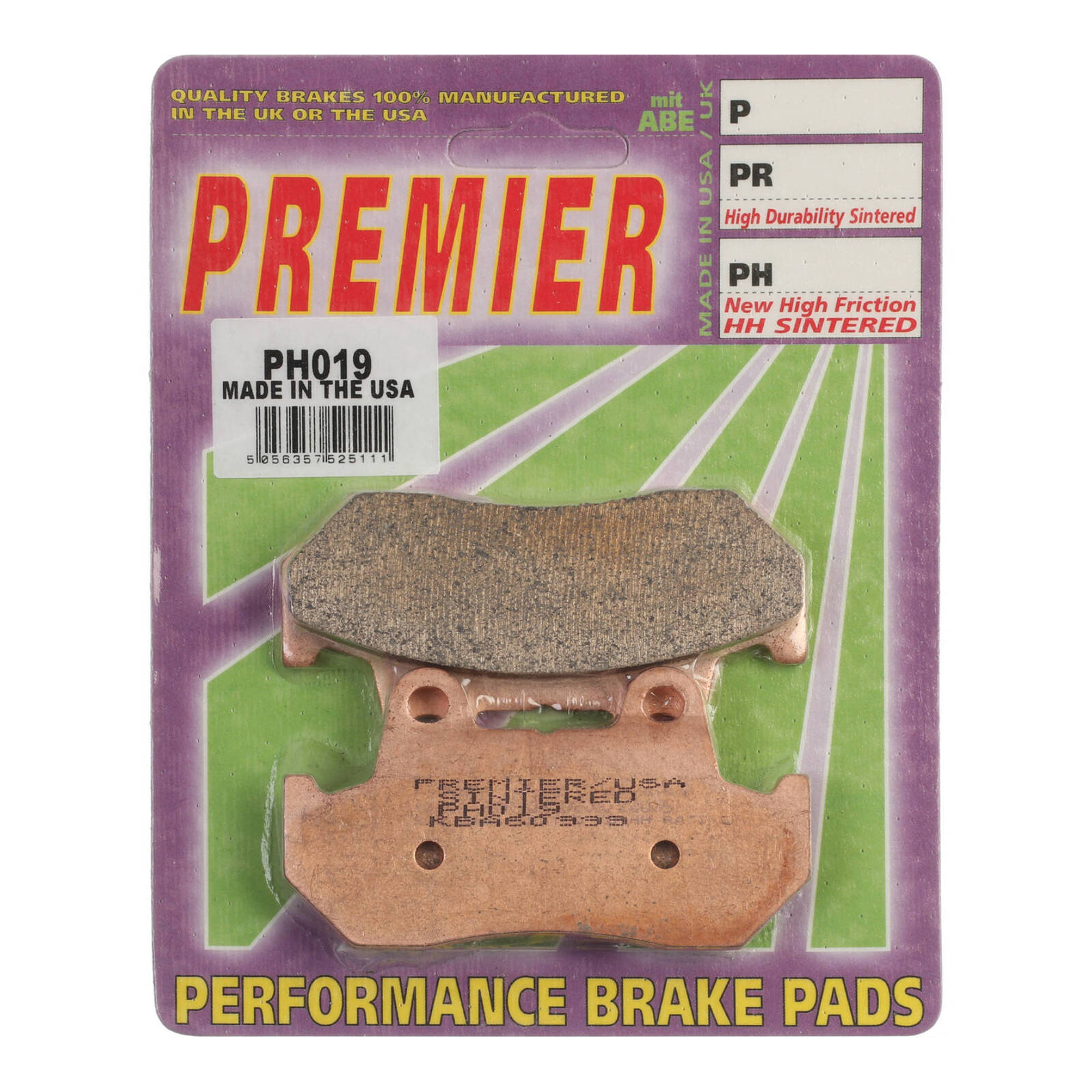 Premier Brake Pads PH Street Sintered