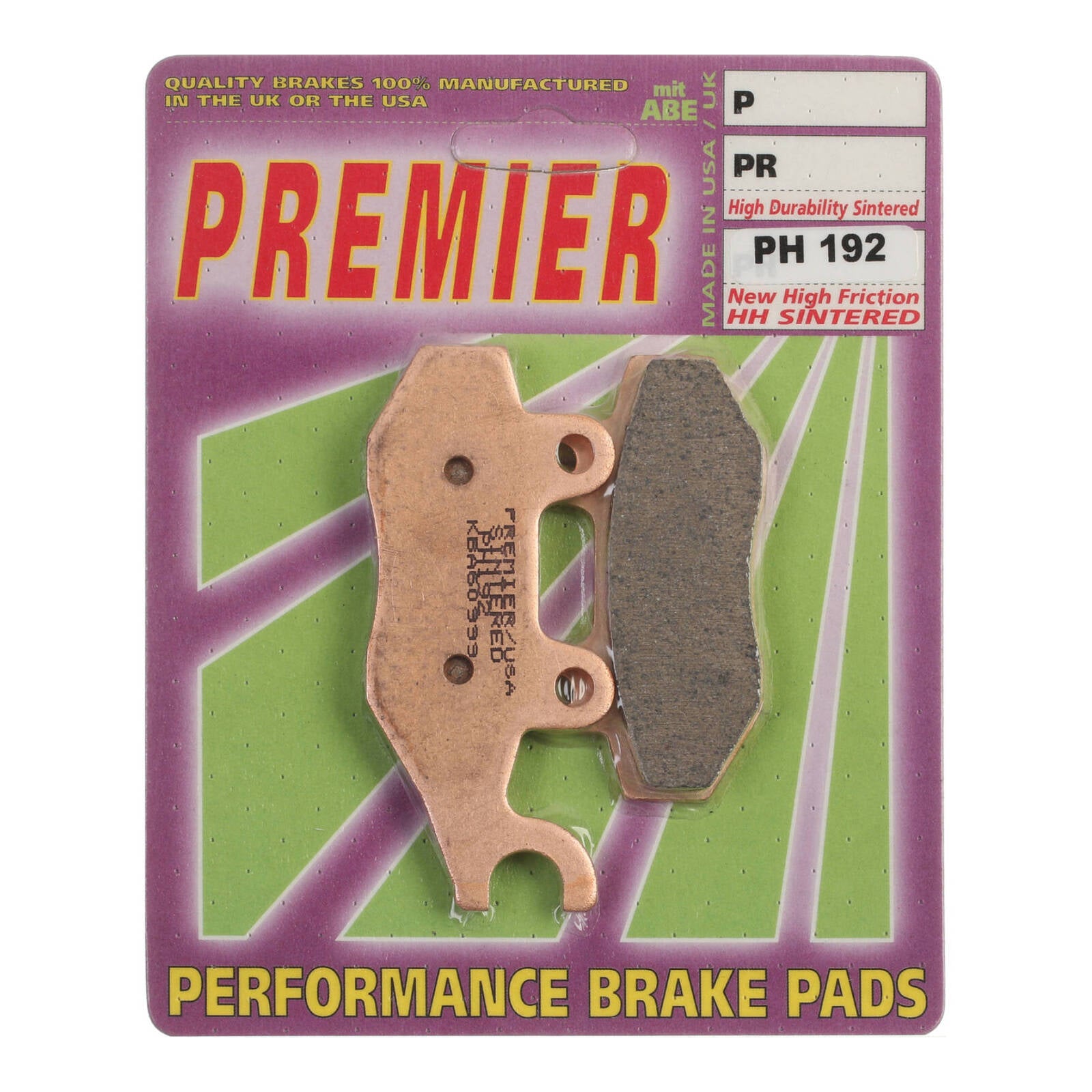 Premier Brake Pads PH Street Sintered