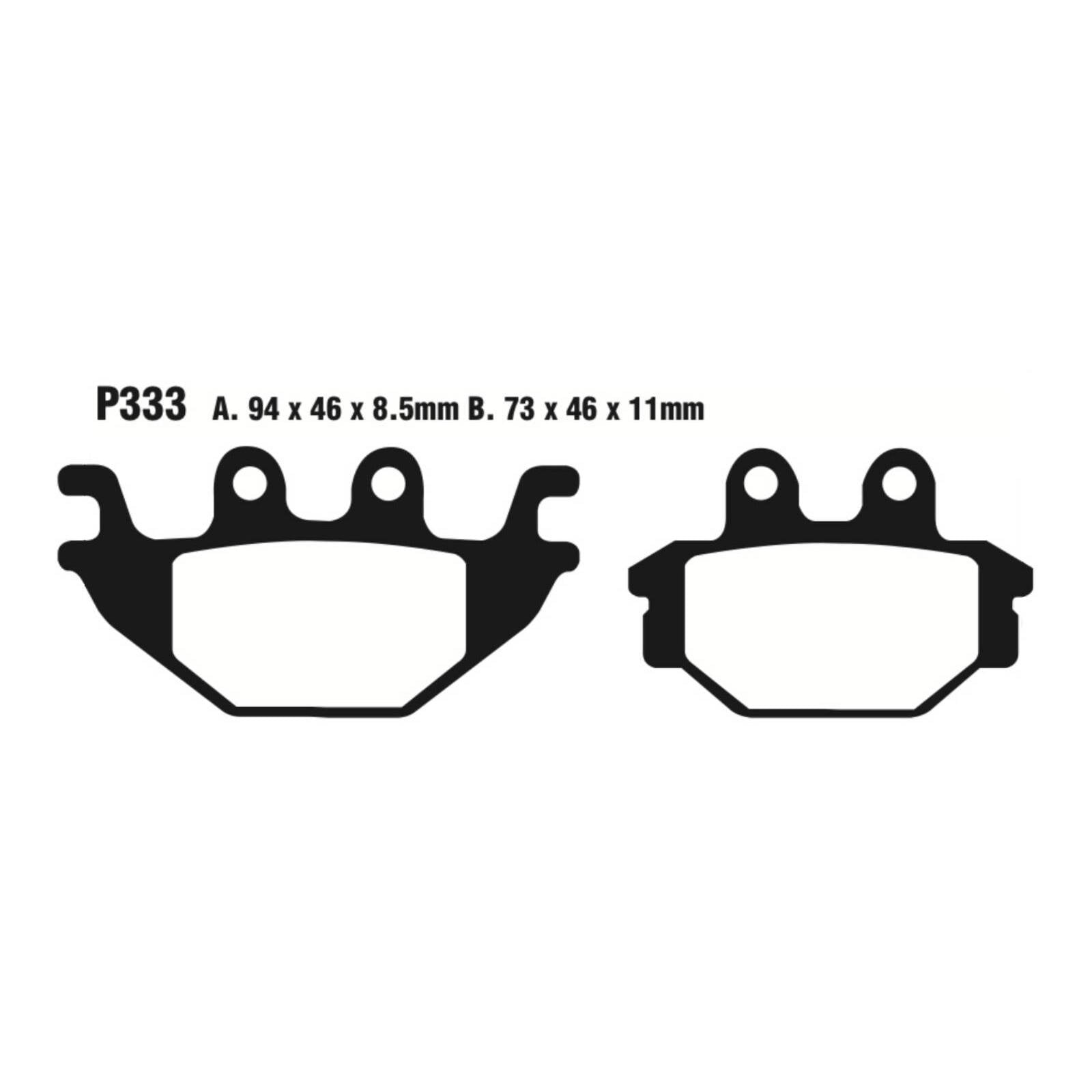 Premier Brake Pads PH Street Sintered