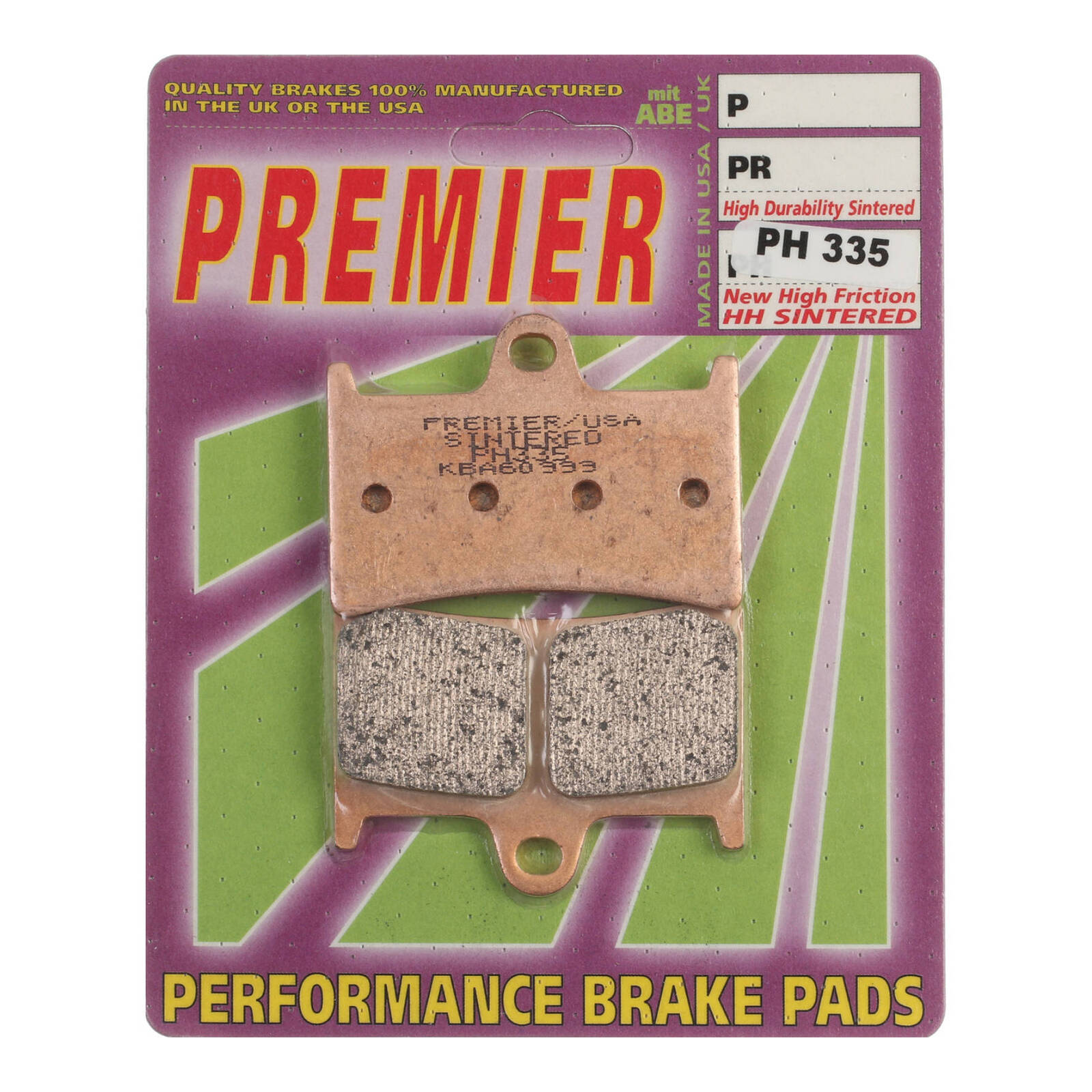 Premier Brake Pads PH Street Sintered