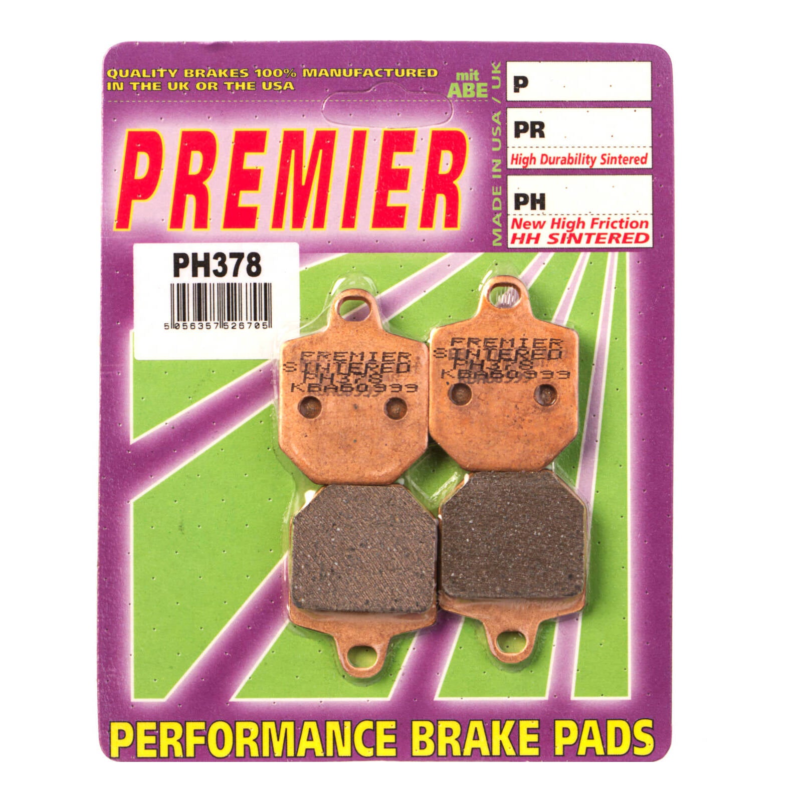Premier Brake Pads PH Street Sintered