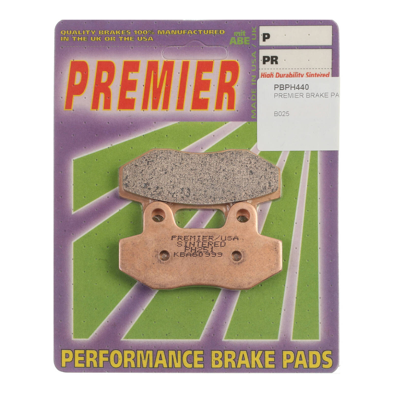 Premier Brake Pads PH Street Sintered