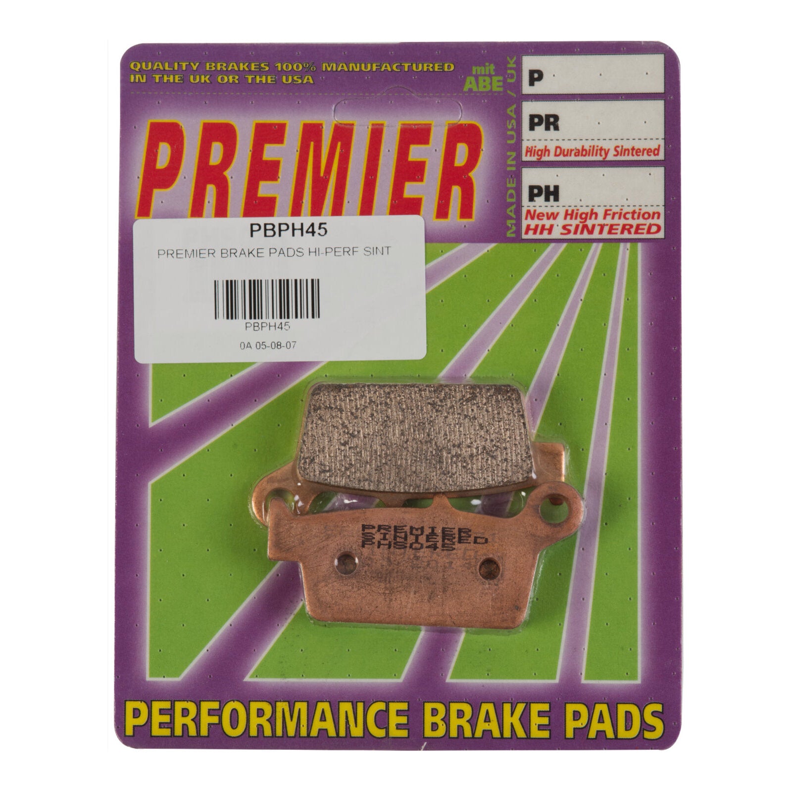Premier Brake Pads PH Street Sintered