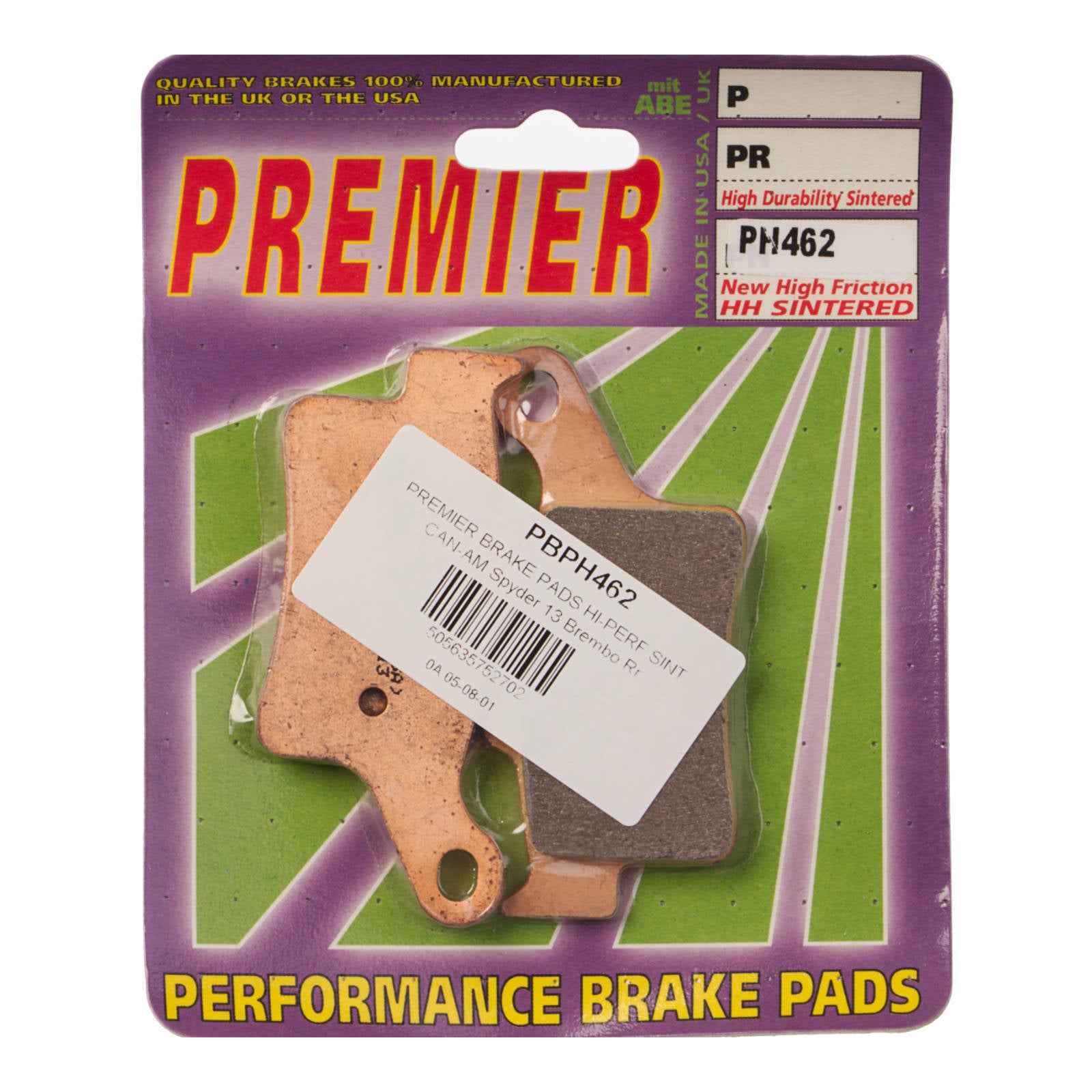 Premier Brake Pads PH Street Sintered