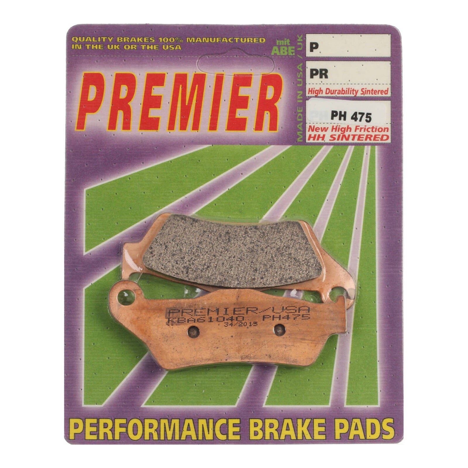 Premier Brake Pads PH Street Sintered