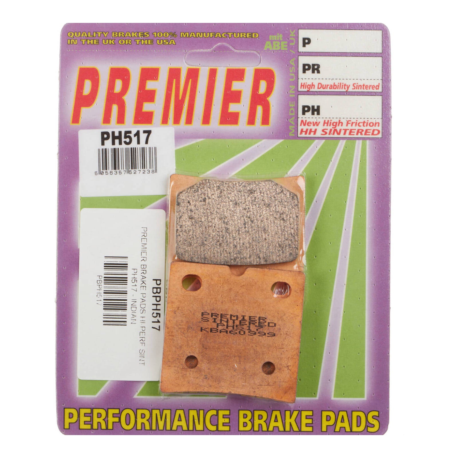 Premier Brake Pads PH Street Sintered