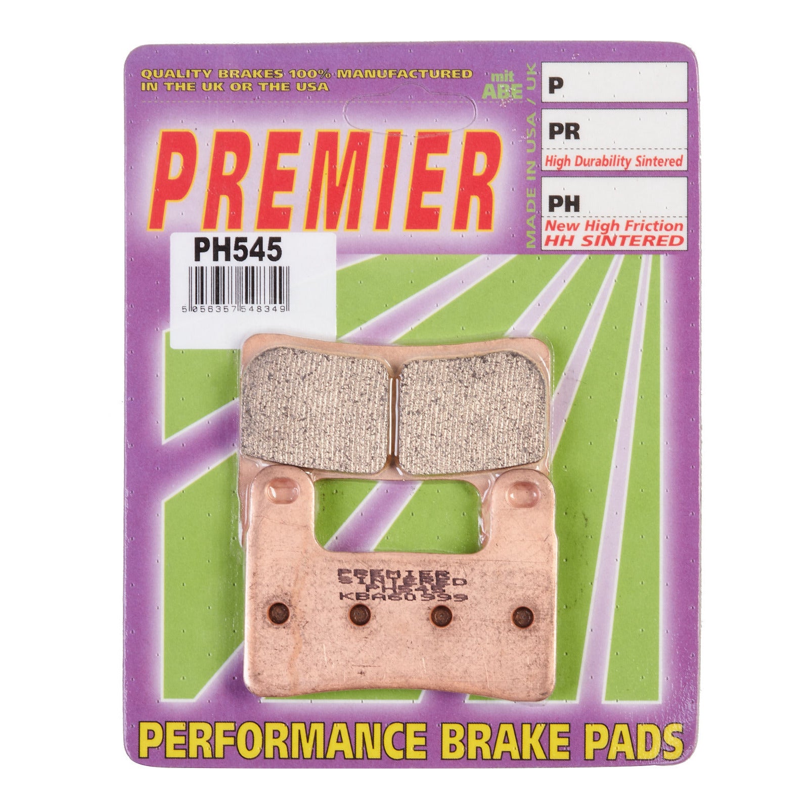 Premier Brake Pads PH Street Sintered