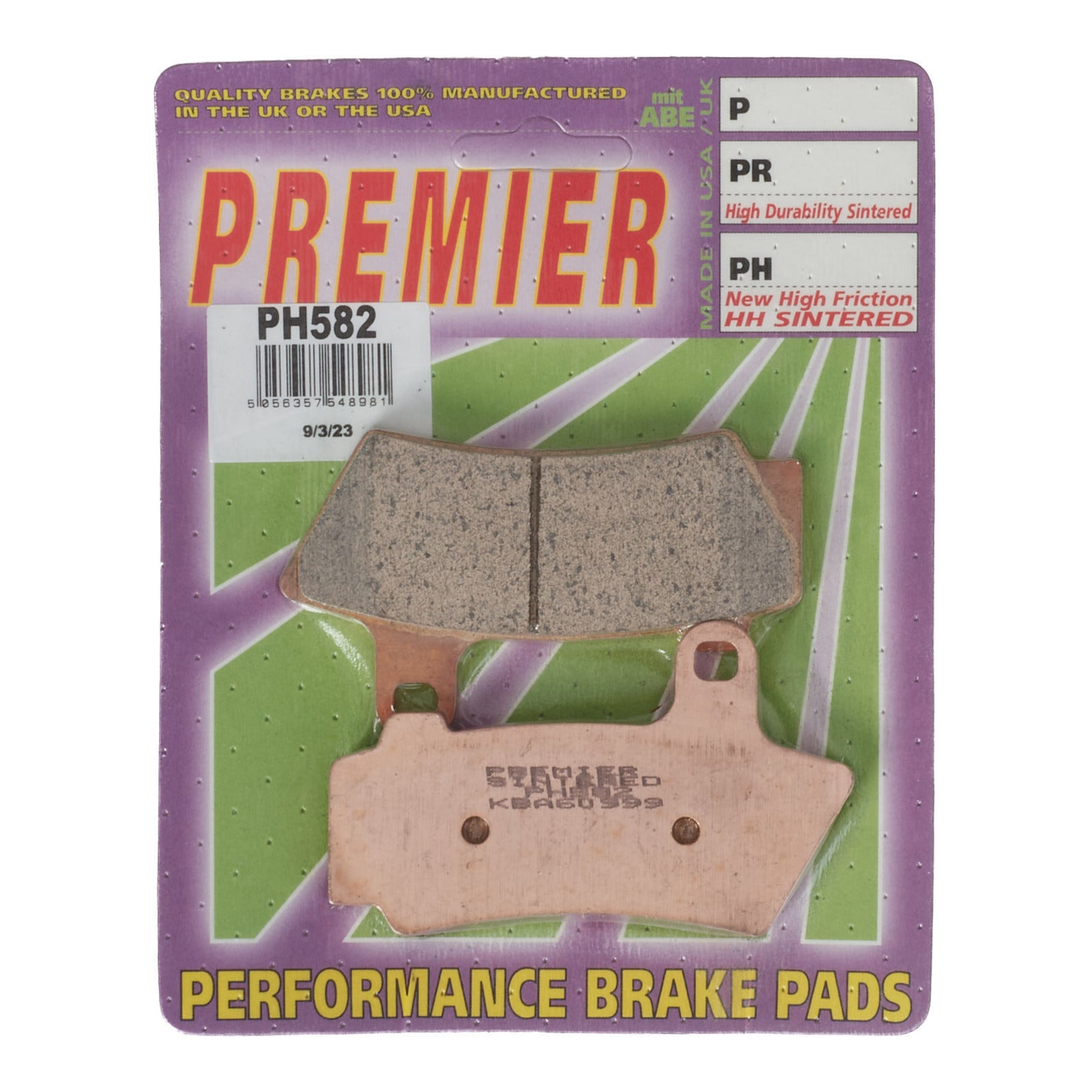 Premier Brake Pads PH Street Sintered