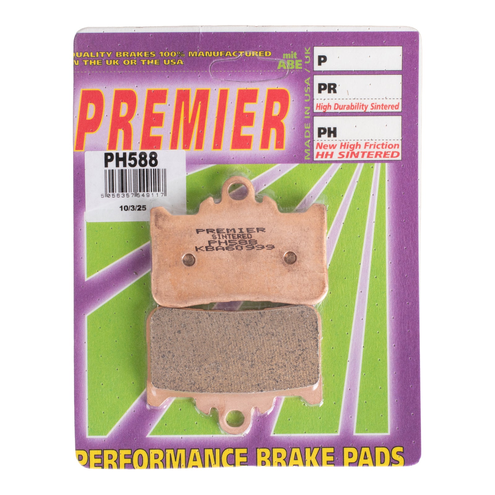 Premier Brake Pads PH Street Sintered