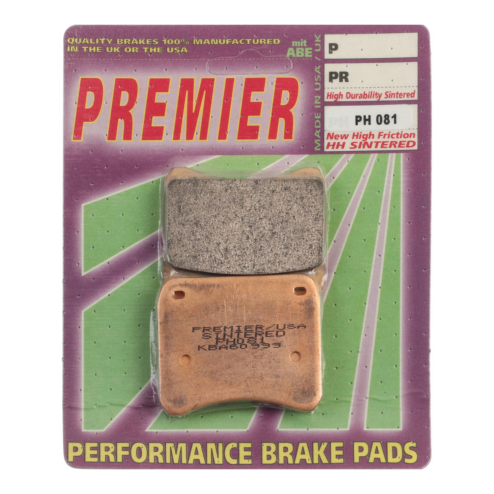 Premier Brake Pads PH Street Sintered
