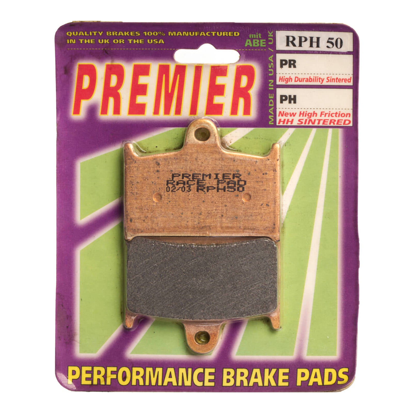 Premier Brake Pads with Multiple Variant options