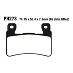 Premier Brake Pads Rph Sintered Racing Only