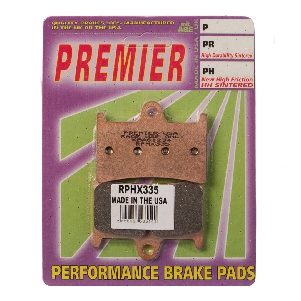 Premier Brake Pads Rphx Sintered Racing Only