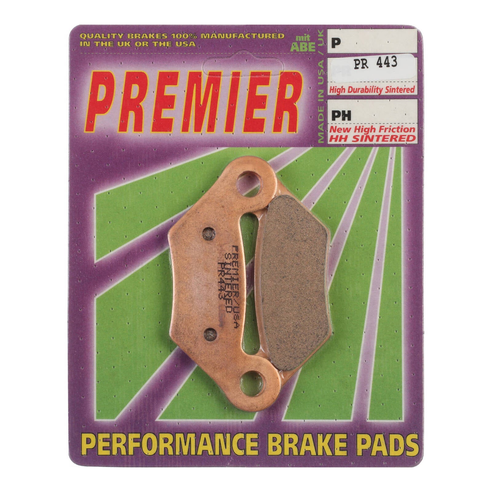 Premier Brake Pads PR Off Road Sintered